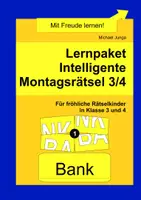 Vorschau - Spiele - Lernpaket - Intelligente Montagsrätsel 3/4 - Deckblatt