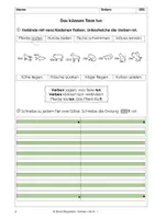 Vorschau - Arbeitsblätter - Verben erkennen und verwenden ab Kl. 1 - Seite 3