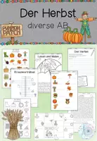 Vorschau - Arbeitsblätter - Herbst - Lesen Schreiben AB differenziert - Deckblatt