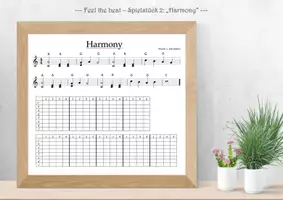 Vorschau - Arbeitsblätter - Feel the beat: Spielstück 2 - Harmony (Boomwhacker/Keyboard) - Seite 2