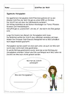 Vorschau - Unterrichtsreihen - Ägyptische Hieroglyphen im Kunst - Unterricht (Grundschule) Kunstunterricht - Seite 2