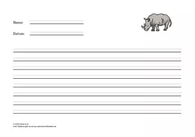 Vorschau - Arbeitsblätter - Hüpfdiktate Zoo – Klasse 3 - Seite 3