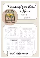 Vorschau - Lehrpläne/Lehrermaterial - Feriengeheft für die Herbstferien 1 - Deckblatt