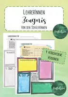 Vorschau - Lehrpläne/Lehrermaterial - LehrerInnenzeugnis - Bewertung durch die SchülerInnen - Deckblatt