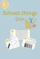 Vorschau - Spiele - School Things Quiz - Arbeitsblätter & Lösungen - Deckblatt