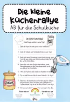 Vorschau - Arbeitsblätter - Die kleine Küchenrallye - Deckblatt
