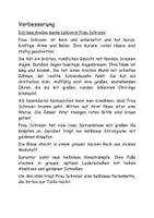Vorschau - Stundenentwürfe - Personenbeschreibung: Wir wiederholen die Merkmale und arbeiten an Schreibstil und Wortwahl - Seite 2