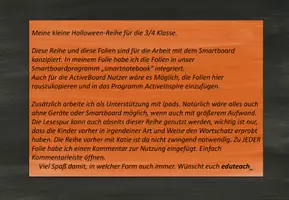 Vorschau - Unterrichtsreihen - Halloween mit Katie. Wortschatzarbeit + Lesespur - Seite 2