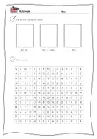 Vorschau - Arbeitsblätter - Halloween - Englisch Grundschule 3 Arbeitsblätter (inkl. Lese-Mal-Blatt) - Seite 3