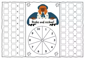 Vorschau - Arbeitsblätter - Materialpaket Aufgaben drehen und rechnen (Addition und Multiplikation) - Seite 3