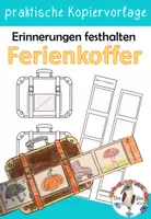 Vorschau - Stationenlernen - Ferienkoffer - Erinnerungen an die Ferien festhalten - Deckblatt