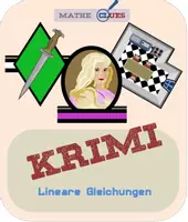 Vorschau - Arbeitsblätter - Mathe Krimi - Lineare Gleichungen - Deckblatt