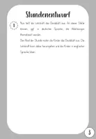 Vorschau - Stundenentwürfe - 1st English Lesson - Stundenentwurf + Materialpaket - Seite 3