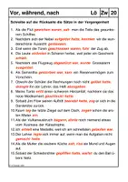 Vorschau - Arbeitsblätter - Vor, während, nach - Zeitformen in der richtigen Reihenfolge - Seite 3