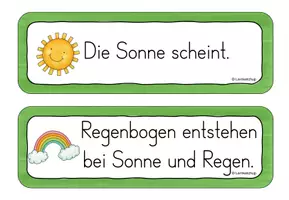 Vorschau - Arbeitsblätter - Laufdiktat / Schleichdiktat Frühling Klasse 2-3 - Seite 3
