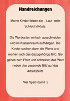 Vorschau - Arbeitsblätter - Laufdiktat/ Schleichdiktat Frühling Klasse 1 - Seite 2