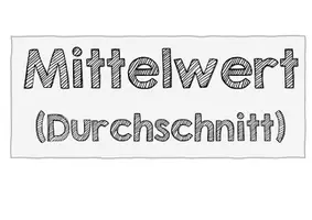Vorschau - Poster - Tafelmaterial Mittelwert (Durchschnitt) - Seite 1