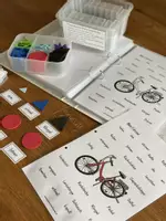 Vorschau - Arbeitsblätter - Thematische Wörtersammlung FAHRRAD - Deckblatt