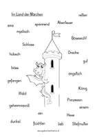 Vorschau - Arbeitsblätter - Thematische Wörtersammlung MÄRCHEN - Seite 2