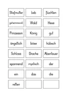 Vorschau - Arbeitsblätter - Thematische Wörtersammlung MÄRCHEN - Seite 3
