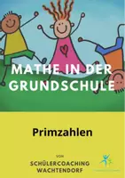 Vorschau - Arbeitsblätter - Primzahlen, Teiler, Vielfache - Aufgaben und Lösungen - Deckblatt