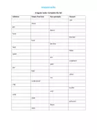 Vorschau - Arbeitsblätter - Irregular verbs - Rätseldossier - Deckblatt
