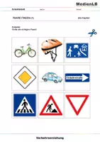 Vorschau - Arbeitsblätter - Verkehrserziehung - Wie bewege ich mich im Verkehr? - Seite 1