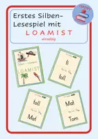 Vorschau - Spiele - Erstes Silben-Lesespiel mit LOAMIST - einsilbig (Lola, Einstern) - Deckblatt