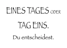 Vorschau - Poster - Quote of the week - Deckblatt