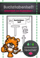 Vorschau - Arbeitsblätter - Buchstabenheft zum T mit Übungen zur phonologischen Bewusstheit - Deckblatt