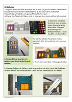 Vorschau - Mal- und Bastelvorlagen - Adventskalender Musterhaus-Stadt zum Basteln - Seite 3
