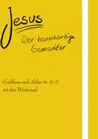 Vorschau - Mal- und Bastelvorlagen - Wüstensack - Der barmherzige Samariter - Deckblatt