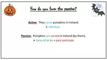 Vorschau - Fördermaterial/Inklusion - The passive - Halloween - Seite 3