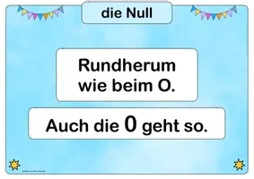 Vorschau - Poster - Spruchkarten für die Zahleneinführung 0 - 9 (2-fach differenziert) - kostenlos - Seite 3