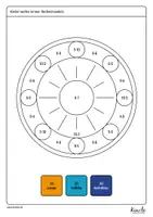 Vorschau - Arbeitsblätter - Fröhliche Rechenmandalas zum kleinen 1x1 - Seite 3