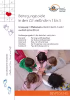 Vorschau - Spiele - Bewegungsspiele in den Zahlenländern 1 bis 5 - Deckblatt