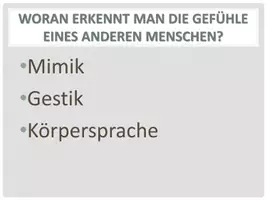 Vorschau - Präsentationen/Tafelbilder - Gefühle ausdrücken - Körpersprache, Mimik, Gestik - Seite 2