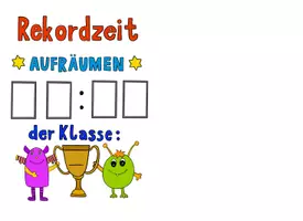 Vorschau - Poster - Rekordzeit Aufräumen Plakat-kostenlos - Seite 2