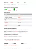 Vorschau - Test - Vocabulary test access 5 unit 2 part A für Jahrgang 9 - Seite 3