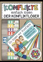 Vorschau - Aufgabenkarten - Der Konfliktlöser - Konflikte lösen leicht gemacht! - Deckblatt