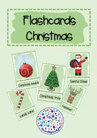 Vorschau - Bildkarten - Flashcards / Bild-und Wortkarten "Christmas" - Deckblatt