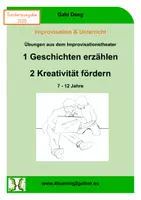 Vorschau - Unterrichtsreihen - Geschichten erzählen & Kreativität fördern - Deckblatt