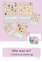 Vorschau - Aufgabenkarten - Detektiv_Wer war es? Leseverständis üben - Deckblatt