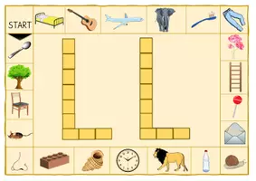 Vorschau - Stationenlernen - Würfelspiel Buchstabe L - Seite 3