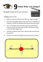 Vorschau - Stundenentwürfe - Wir basteln ein Mini-Kino! - Ein Experiment zum Thema Sehen - Seite 1