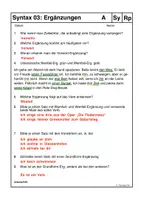 Vorschau - Test - Grammatiktest - Ergänzungen (Objekte) - Seite 1