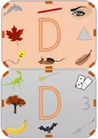 Vorschau - Fördermaterial/Inklusion - Buchstabe D - Wo hörst du ein D/ d? - Seite 3