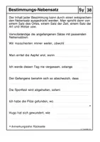 Vorschau - Arbeitsblätter - Übungspaket - Nebensätze - Seite 3