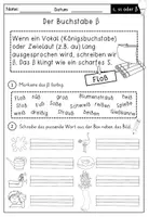 Vorschau - Arbeitsblätter - S, ss oder ß - Lernwerkstatt mit Arbeitsblättern und Schleichdiktat - Seite 2