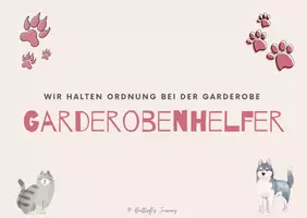 Vorschau - Poster - achtsamer Ämtliplan mit Hund und Katze - Seite 3